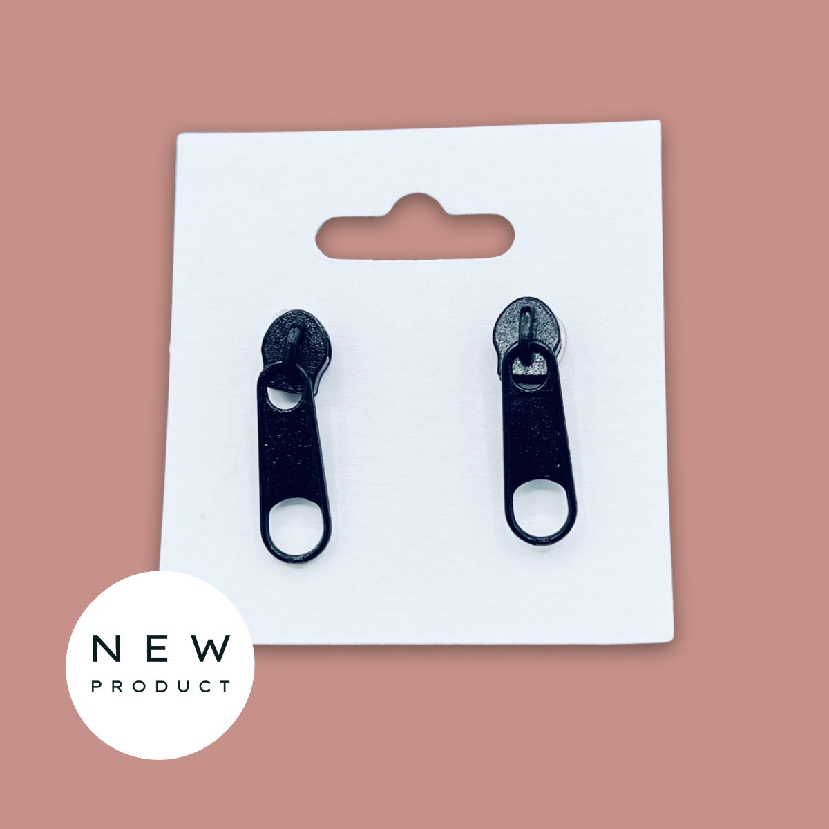 Zipper Earrings