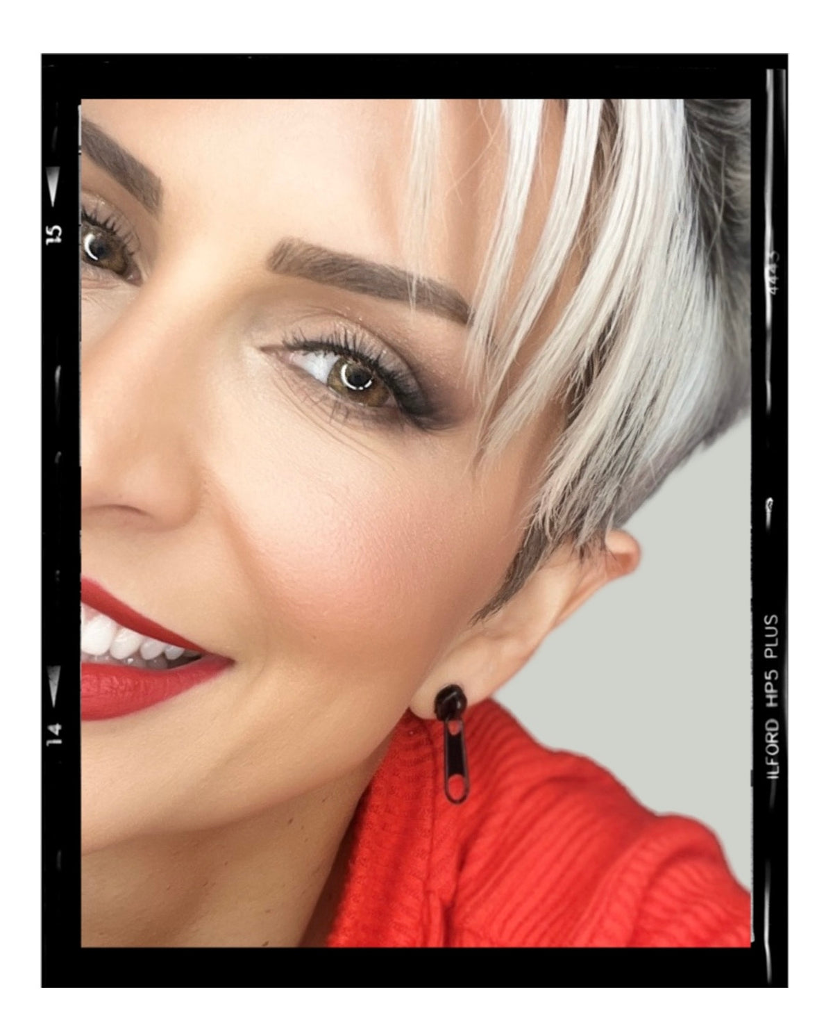 Zipper Earrings