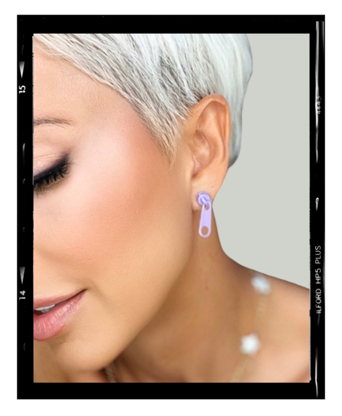 Zipper Earrings
