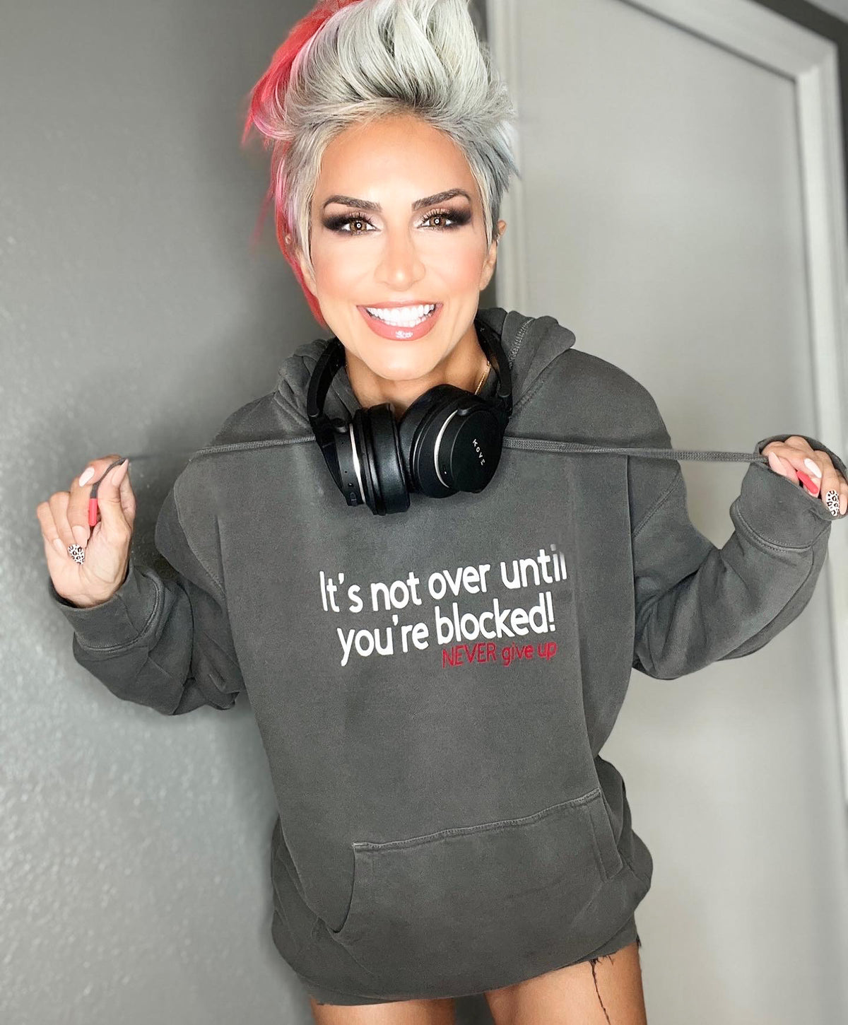 It's NOT over until you're BLOCKED! NEVER GIVE UP
